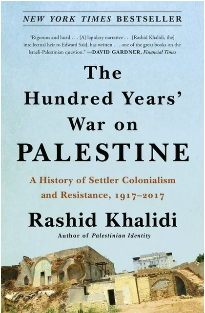 Book Group: A 100 Years War on Palestine